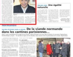 Revue de presse : « Dédicace et légion d’honneur » La voix le bocage – 14/03/2019