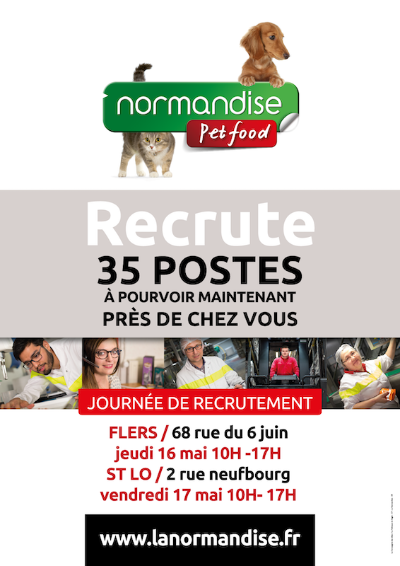 La Normandise recrute….