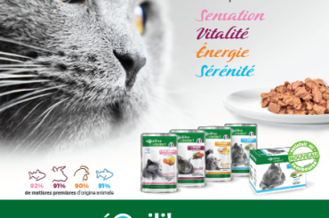 NOUVEAUX SACHETS FRAICHEUR équilibre & instinct, une marque de Normandise petfood.