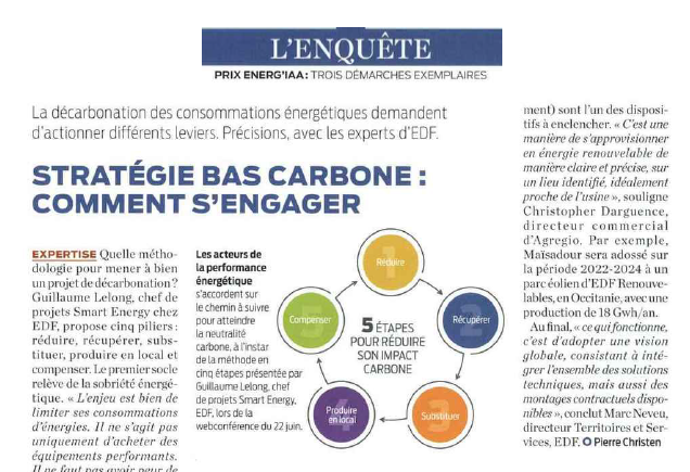 “Stratégie bas carbone: comment s’engager”