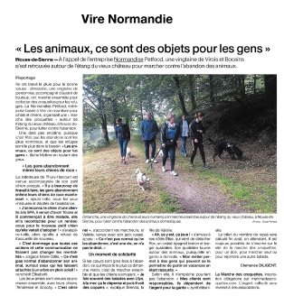 Les animaux, ce sont des objets pour les gens