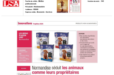 Normandise séduit les animaux comme les propriétaires – Trophées de l’Inno 2024