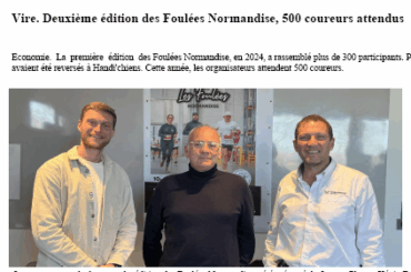 Deuxième édition des Foulées Normandise