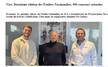 Deuxième édition des Foulées Normandise