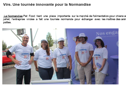 Une tournée innovante pour la Normandise