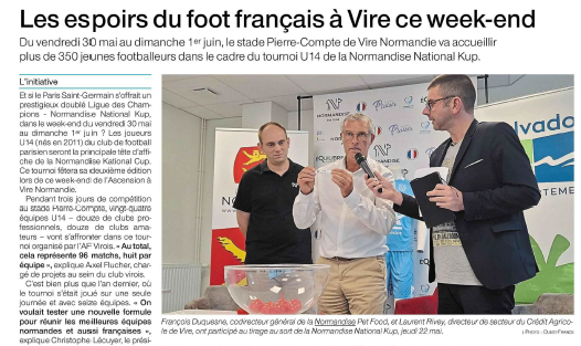 Les espoirs du foot français à Vire ce week-end – Normandise National Kup